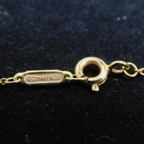 Tiffany Mini Heart Lock Necklace Gold - Picture 7 of 8
